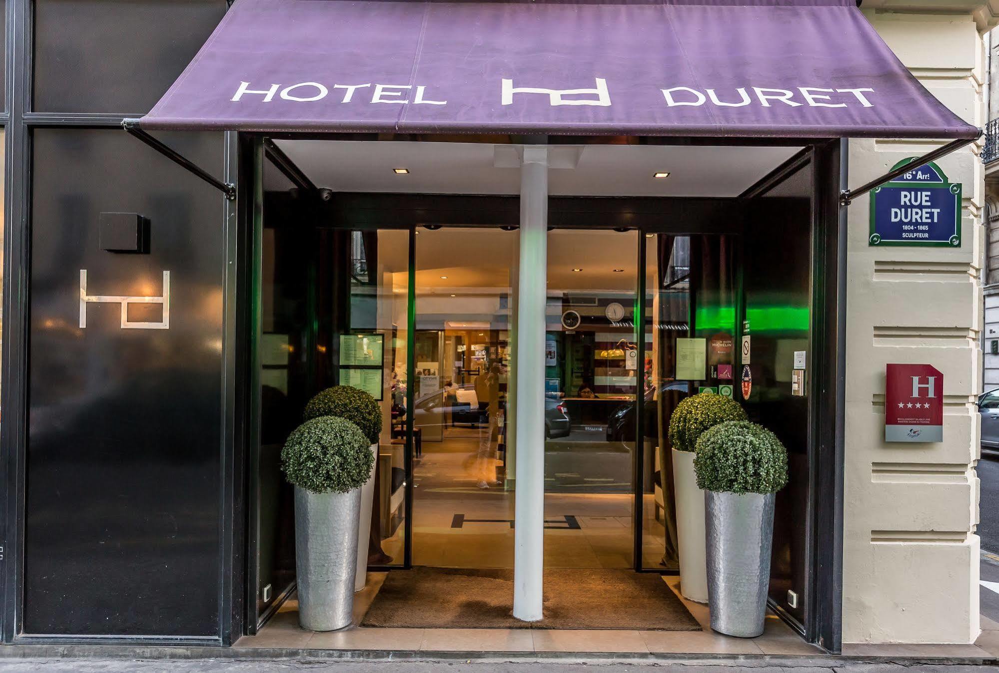 Hotel Duret Paris Champs Elysees Eksteriør bilde
